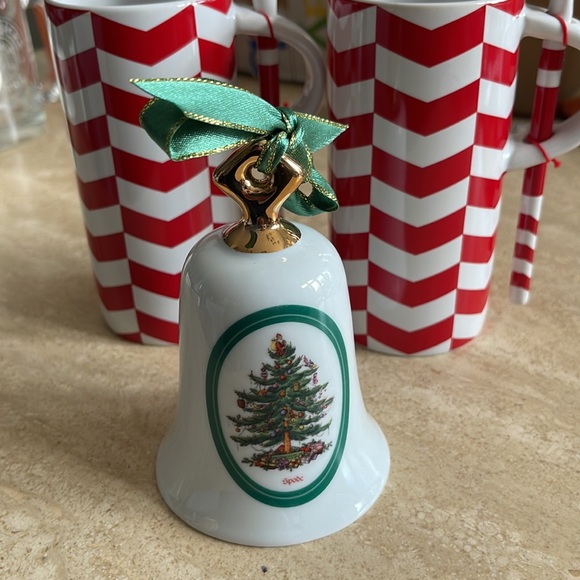 Spode Christmas holiday porcelain bell - Picture 6 of 6